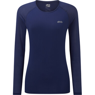 T-Shirt DHB AERON Donna Maniche Lunghe Blu 0